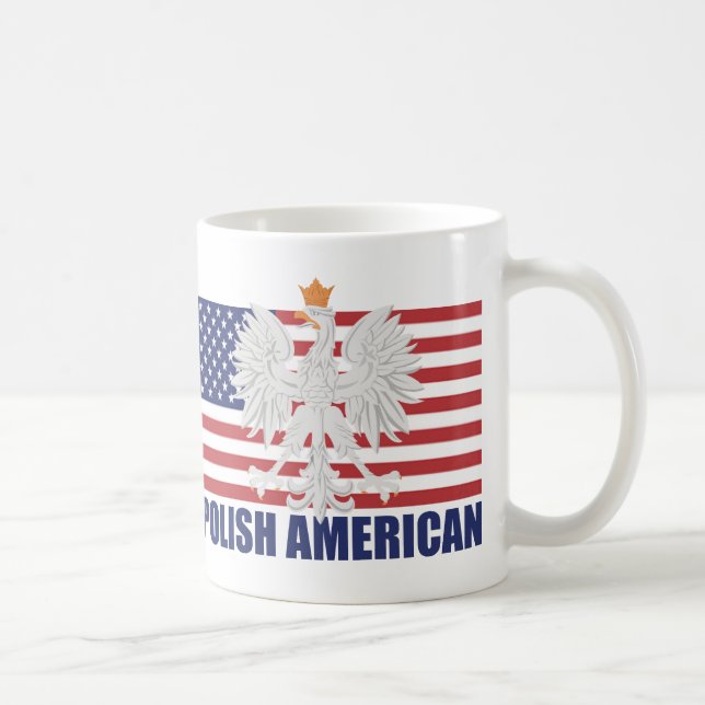 Polnische amerikanische Tasse (Rechts)
