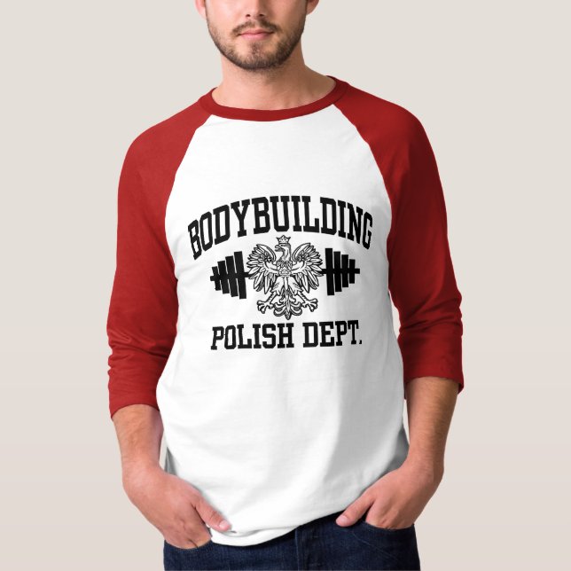 Polnische Bodybuilding T-Shirt (Vorderseite)