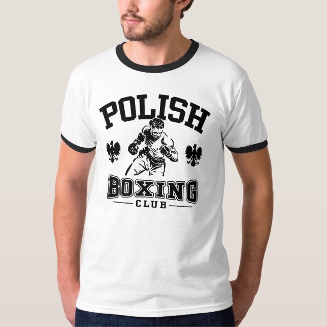 Polnische Boxen T-Shirt (Vorderseite)