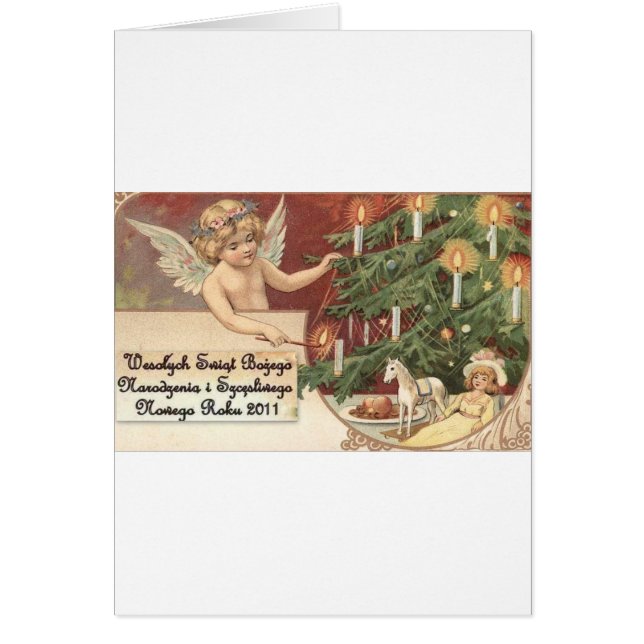 POLNISCHE CHISTMAS EINZELTEILE WESOLYCH SWIAT (Vorne)