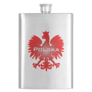 Polnische Eagle-Flasche Flachmann