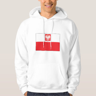 Polnische Falkenflagge Hoodie