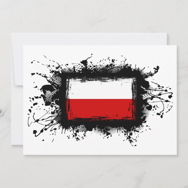 Polnische Flagge (Vorderseite)