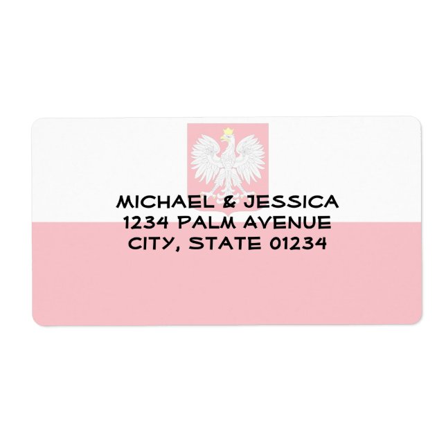 Polnische Flagge (Vorne)