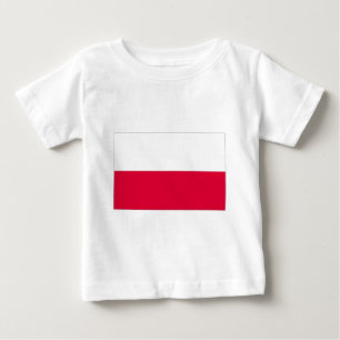 Polnische Flagge Baby T-shirt