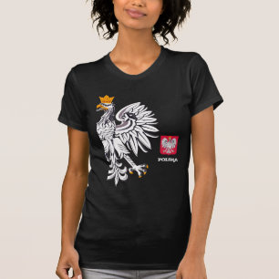 Polnische Flagge, Eagle & Poland mode Polska /spor T-Shirt