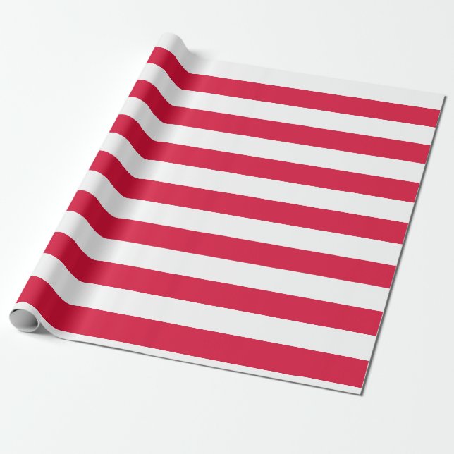 Polnische Flagge Geschenkpapier (Ungerollt)