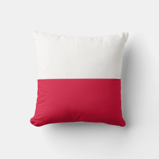 Polnische Flagge Kissen