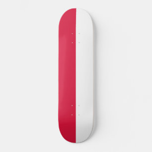 Polnische Flagge (Polen) Skateboard