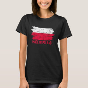 Polnische Flagge Polnischer Stolz in Polen T-Shirt