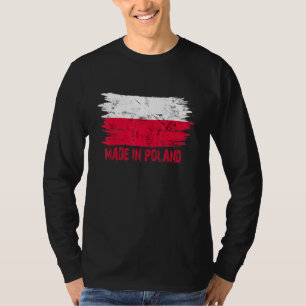 Polnische Flagge Polnischer Stolz in Polen T-Shirt