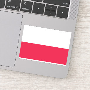 Polnische Flagge Polnisches Patriotikum Aufkleber