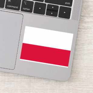 Polnische Flagge Polnisches Patriotikum Aufkleber