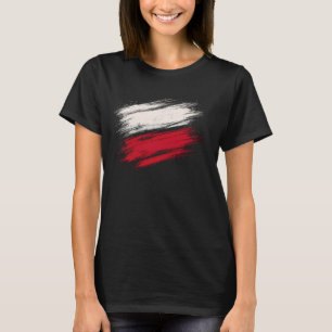 Polnische Flagge Polska Flagska Polski Proud T-Shirt
