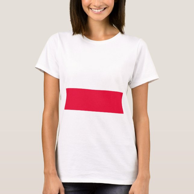 Polnische Flagge - Rzeczpospolita Polska T-Shirt (Vorderseite)