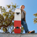 Polnische Flagge Skateboard<br><div class="desc">Ein ideales Geschenk für alle,  die Patrioten ihres Landes sind!</div>