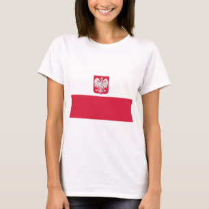 Polnische Flagge T-Shirt