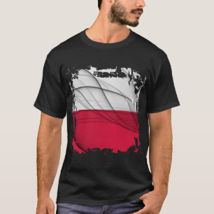 Polnische Flagge T-Shirt