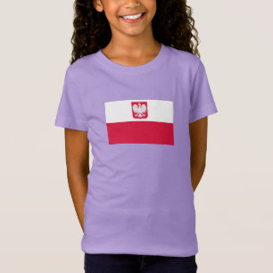Polnische Flagge T-Shirt