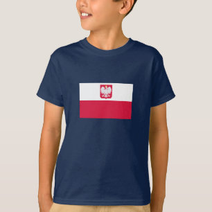 Polnische Flagge T-Shirt