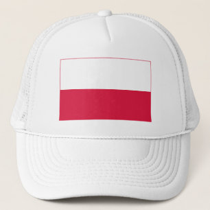 Polnische Flagge Truckerkappe