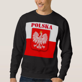 Polnische Flagge Weltmeisterschaft 2022 Fußball Fu Sweatshirt