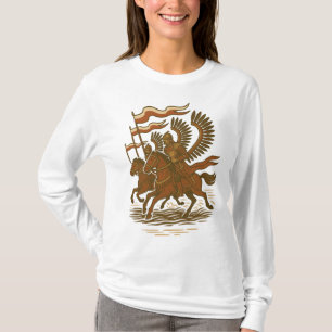 Polnische Flügelhusaren im Angriff T-Shirt