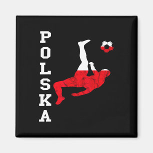 Polnische Fußballmannschaft Polnischer Stolz Polni Magnet