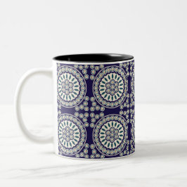 Polnische Gestaltung traditioneller Keramiken Zweifarbige Tasse