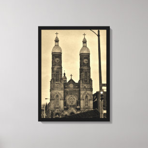 Polnische Kirche Leinwanddruck