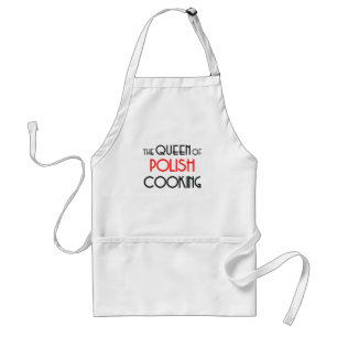 Polnische Kochkönigin Schürze