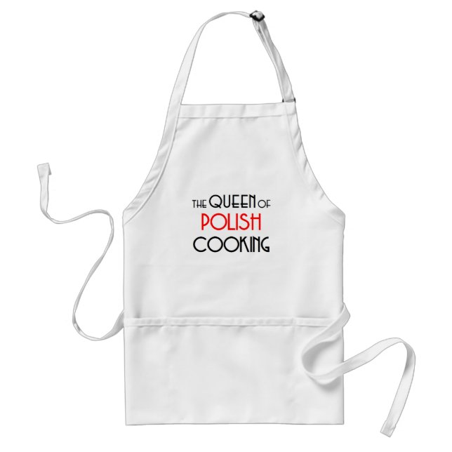Polnische Kochkönigin Schürze (Vorne)