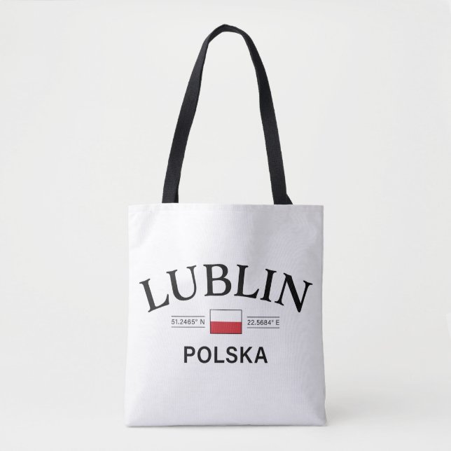Polnische Koordinaten von Lublin Polska (Polen) (Vorderseite)