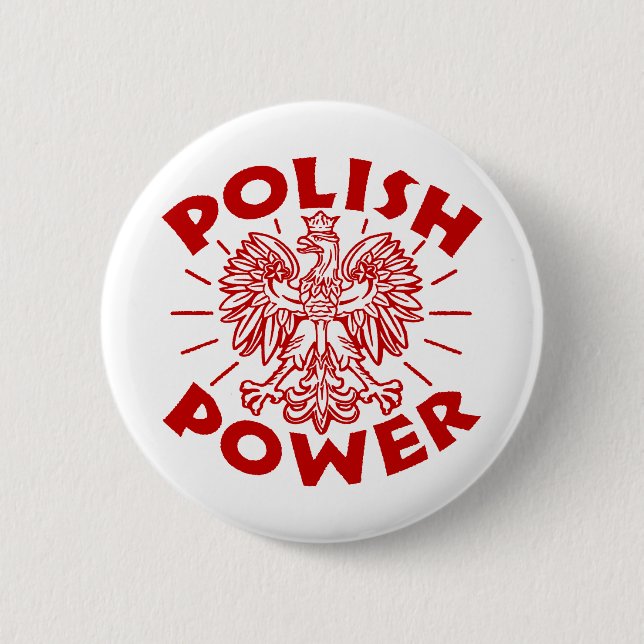 Polnische Kraft Button (Vorderseite)