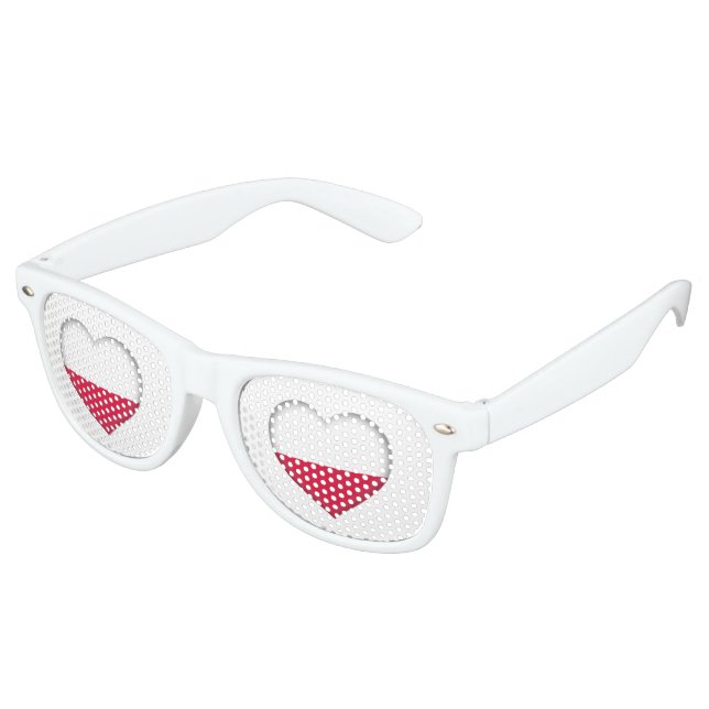 Polnische Liebe Shades Partybrille (Schrägansicht)