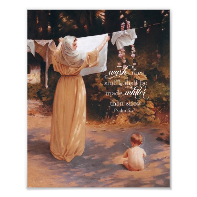Polnische Madonna-Kunstprint Fotodruck (Vorne)