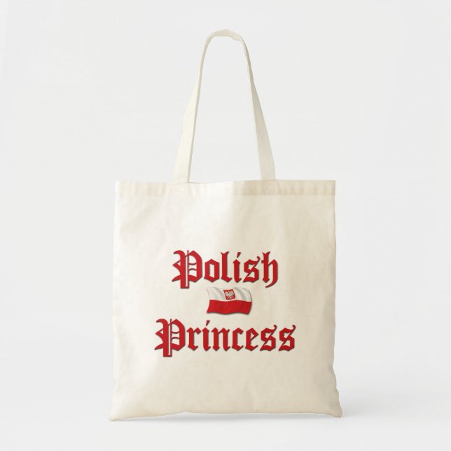 Polnische Prinzessin Tragetasche (Vorne)