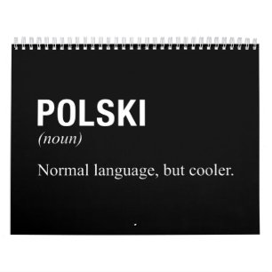 POLNISCHE Sprache Kalender