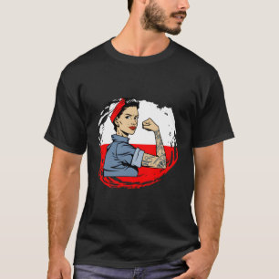 Polnische starke Frauen Polen T-Shirt