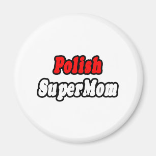 Polnische SuperMom Magnet