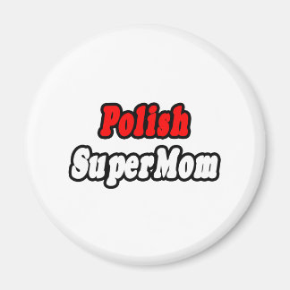 Polnische SuperMom Magnet