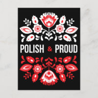 Polnische und stolz Blume Polen Polska