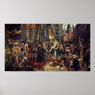 Polnische Verfassung Poster