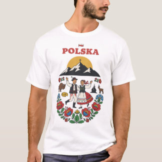 Polnische Volkskunst aus der Tatra T-Shirt