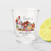 Polnische Würstchen Apfelkuchen Wodka Brautparty