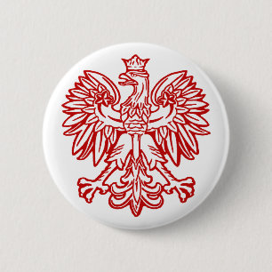 Polnischer Adler Button