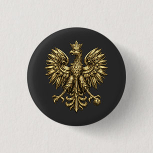 Polnischer Adler-Button Heritage Button