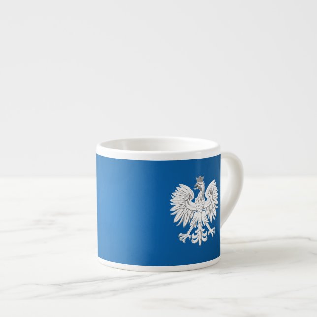 Polnischer Adler Espressotasse (Vorderseite Rechts)