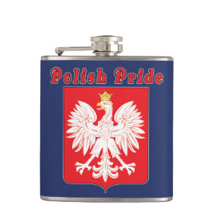 Polnischer Adler Flachmann