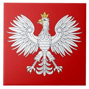Polnischer Adler Fliese
